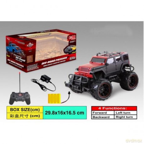 Auto na radio Jeep off Road z szyberdachem