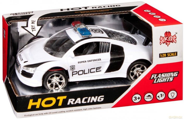 Auto Policja światło/dźwięk