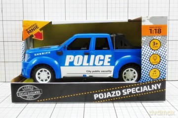 Auto policja w pudełku