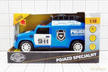 Auto policja w pudełku