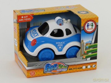 Auto policja z dźwiękiem