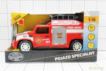Auto straż plast.w pudełku