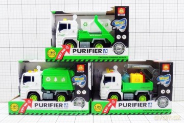 Auto śmieciarka plast.w pudełku