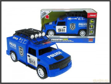 Auto terenowe Policja