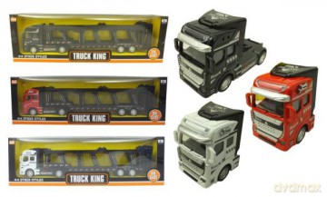 Auto Truck Laweta Die Cast w kartonie (wysyłka losowa)
