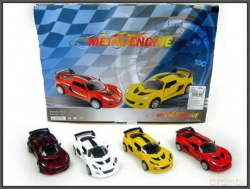 Auto wyścigowe metal