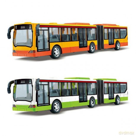 Autobus przegubowy na radio