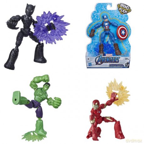 Avengers Figurki Bend and Flex (wysyłka losowa) [FIGURKA]