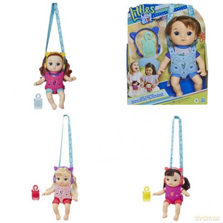 BABY ALIVE Lalka Littles z nosidełkiem