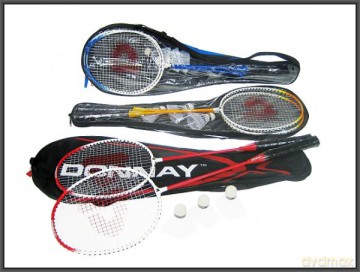 Badminton metalowy DONNAY w pokrowcu