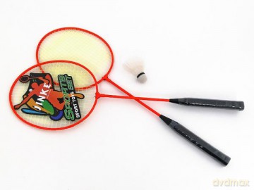 Badminton metalowy w pokrowcu