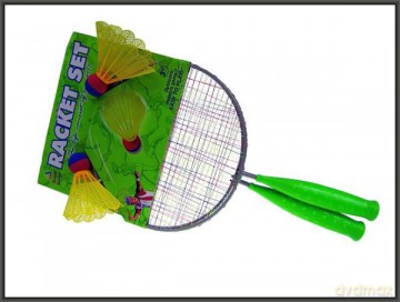 Badminton zestaw duży+duże lotki