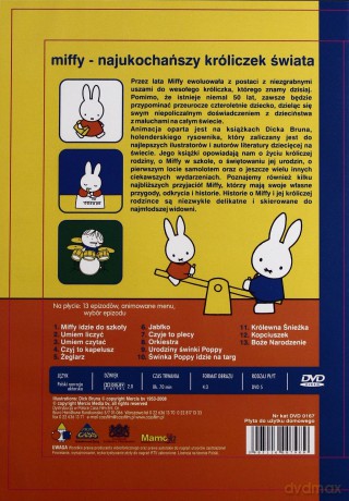 Miffy: Miffy idzie do szkoły i inne historie [DVD]