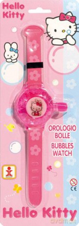 Bańki mydlane zegarek Hello Kitty