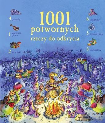 1001 Potwornych Rzeczy Do Odkrycia (twarda) - Gillian Doherty [KSIĄŻKA]