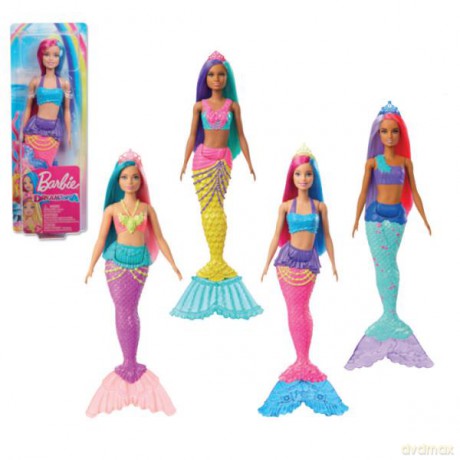 Barbie Dreamtopia Lalka Syrenka podstawowa