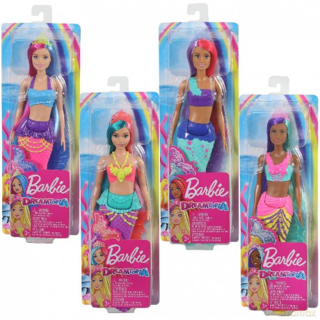 Barbie Dreamtopia Lalka Syrenka podstawowa