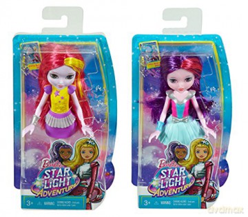 Barbie Gwiezdna Przygoda Małe lalki