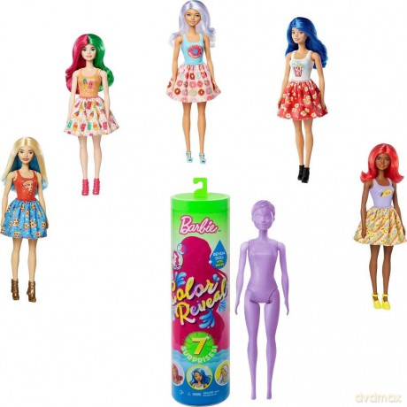 Barbie Lalka Barbie Kolorowa Niespodzianka
