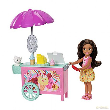 Barbie Lalka Chelsea + mały zestaw