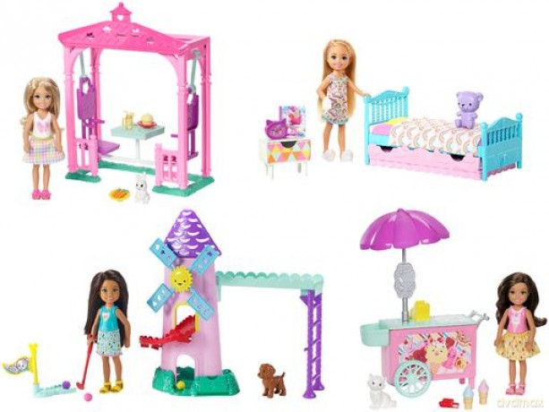 Barbie Lalka Chelsea + mały zestaw