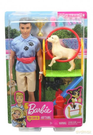 Barbie Lalka Ken kariera zestaw