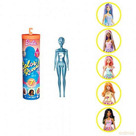 Barbie Lalka Kolorowa niespodzianka