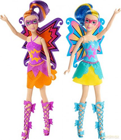 Barbie Lalka Power Bliźniaczki Motyle