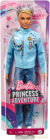 Barbie Przygody Księżniczek Lalka Książę