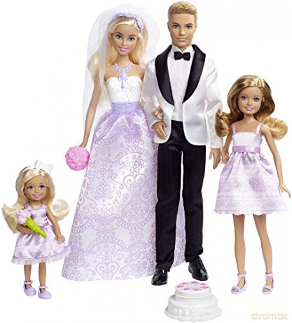 Barbie Zestaw ślubny Stacie Chelsea Ken