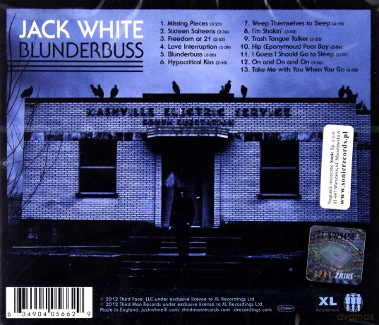 Jack White: Blunderbuss [CD]