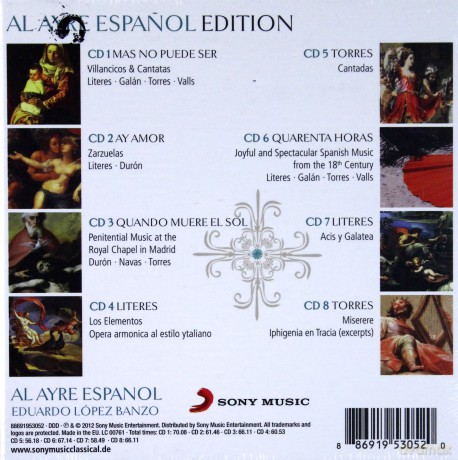 Al Ayre Espanol: Al Ayre Espagnol Edition [8CD]
