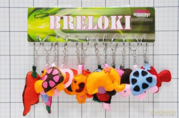 Brelok zwierzątko welurowe