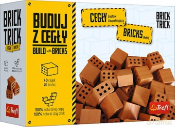 Brick Trick Refil cegły połówki [KLOCKI]