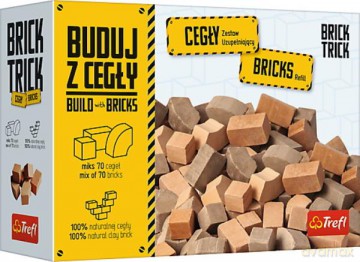 Brick Trick Refil cegły zamkowe mozaika [KLOCKI]
