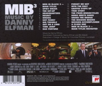 Men In Black 3 soundtrack (Faceci w czerni 3) (Danny Elfman) [CD]