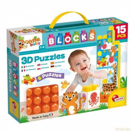 Carotina Baby klocki z obrazkami [KLOCKI]