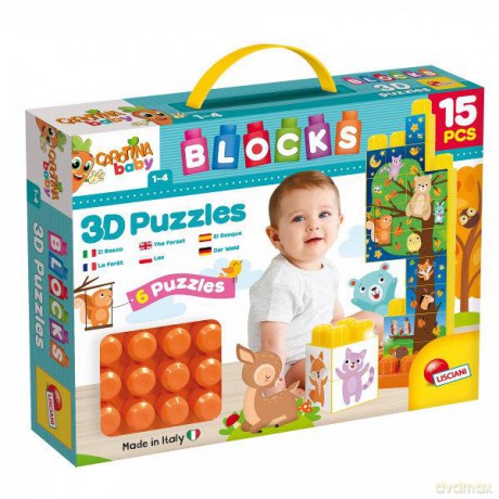 Carotina Baby klocki z obrazkami [KLOCKI]