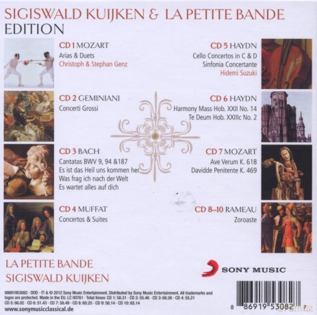 Sigiswald Kuijken: Sigiswald Kuijken Edition [10CD]