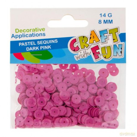 Cekiny pastelowe guzik