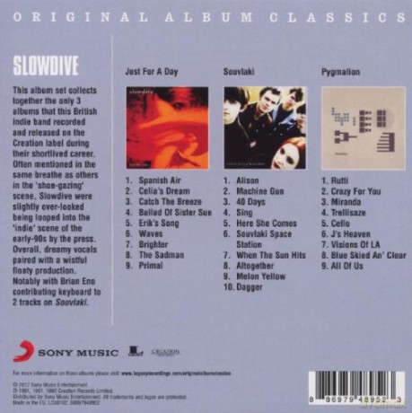 Slowdive: Original Album Classics [3CD]