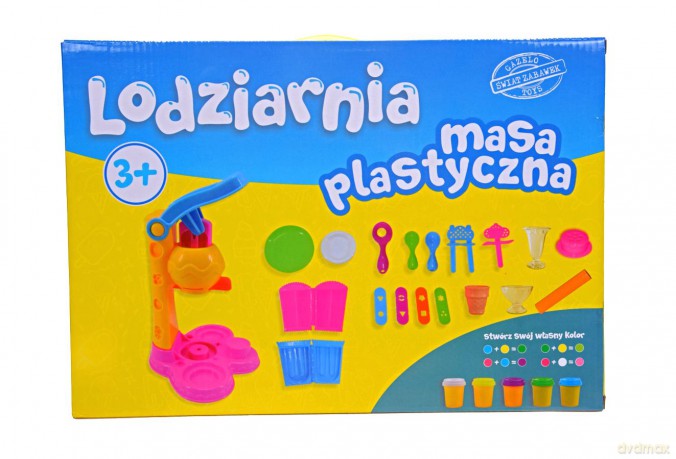 Ciastolina zestaw do robienia lodów