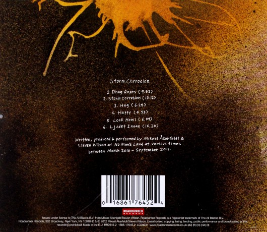 Storm Corrosion: Storm Corrosion [CD]