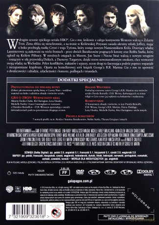 Gra o Tron Sezon 2 [5DVD]