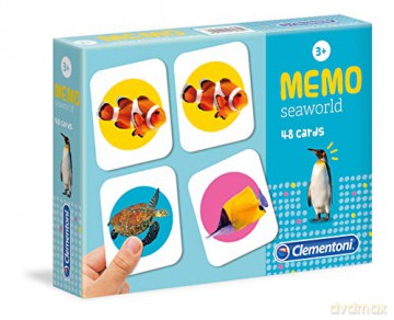 CLEMENTONI Memo Wodny świat