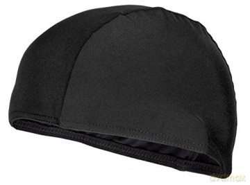 Czepek lycra czarno-niebieski w worku