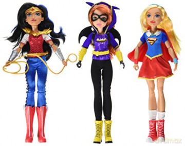 DC Super Hero Lalka Superbohaterka DLT
