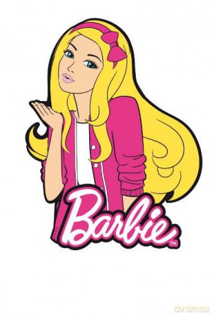Dekoracja ścienna Barbie