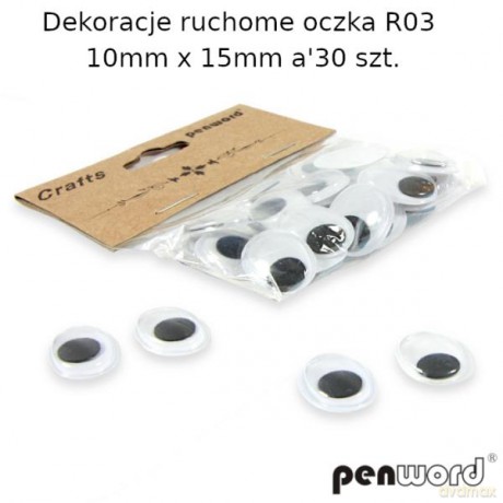 Dekoracje Ruchome oczka R