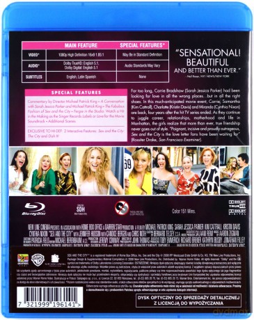 Seks w wielkim mieście [Blu-Ray]